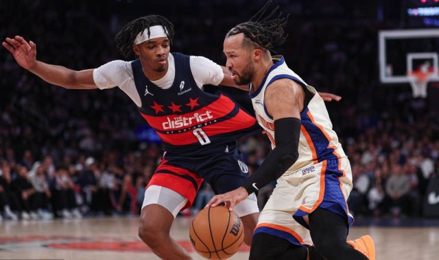 布伦森23分唐斯26+16 尼克斯狂胜奇才6连胜