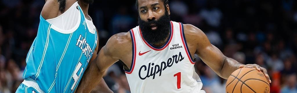 哈登55+3+7祖巴茨18+9+6 快船送黄蜂5连败