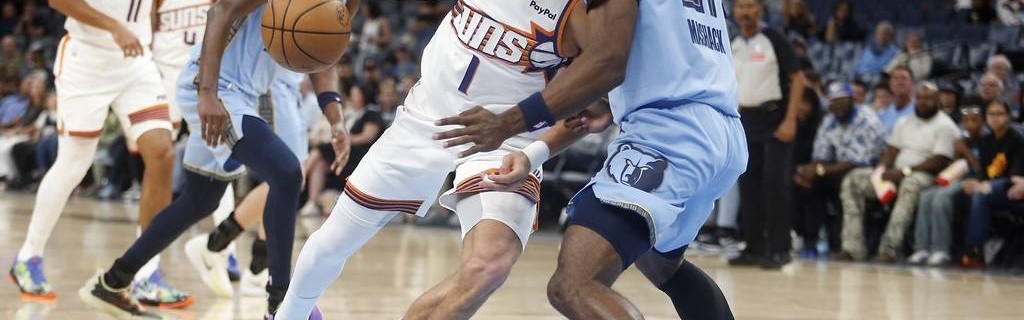 布克36分格林21+6 伯顿17分太阳大胜灰熊